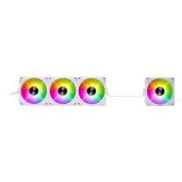 Set 4 Ventilatoare XPG Huricane MAG ARGB 120MM PWM Alb