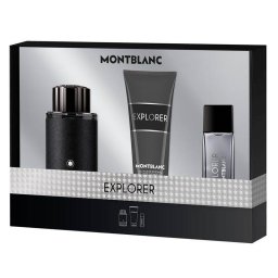 Pachet Mont Blanc Explorer Eau De Parfum 100ml + Eau De Parfum 15ml + Gel de Dus 100ml