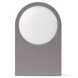 Lanterna Lexon Lucie, Clip cu LED, 4 moduri, Autonomie 12h, Baterie 200 mAh, IPX4, Incarcare USB-C, Gri