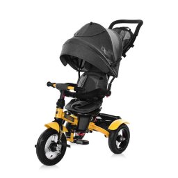 Tricicleta Lorelli NEO AIR multifunctionala 4in1 roti mari cu camera Galben cu Negru
