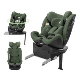 Scaun Auto Copii Lorelli Perseus i-Size Isofix Baza Rotativa Picior de Sprijin 0-12 Ani 40-150CM Maxim 36KG Verde