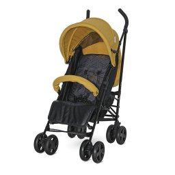 Carucior Sport Lorelli Ida de la 6 Luni pana la 3 Ani Maxim 15kg Pliere tip Umbrela Galben-Negru