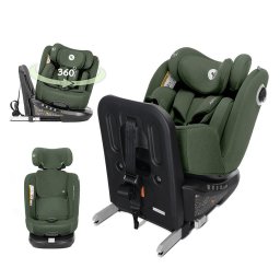 Scaun Auto Copii Lorelli Auriga i-Size Isofix Anti Rebound Bar Rotativ 360 Grade SPS 0 Luni - 12 Ani 40-150CM Verde