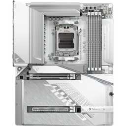 Placa de Baza Gigabyte B850 A STEALTH ICE Socket AM5 WiFi Bluetooth ATX Alb