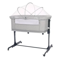 Pat Copii Lorelli 2 in 1 Co Sleeper Milano Grey