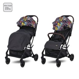 Carucior Sport Lorelli Autofold de la 0 Luni pana la 4 Ani Maxim 22kg Protectie UV Minori Magic Flowers