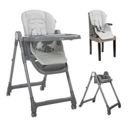 Scaun de Masa Bebelusi Lorelli Chef Reglabil Grey Leather