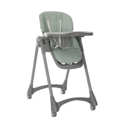 Scaun de Masa Bebelusi Lorelli Tummy Time Reglabil Multiple Pozitii Roti Din Silicon Green
