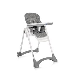 Scaun de Masa Bebelusi Lorelli Campanella Reglabila 6-36 Luni Grey Candy