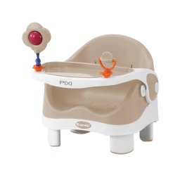 Scaun de Masa Bebelusi Lorelli Pixi Booster Beige & White