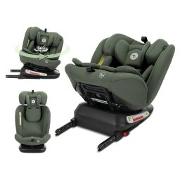 Scaun Auto Copii Lorelli Capella i-Size Isofix Rotativ 360 Grade 0 Luni - 12 Ani 40-150CM Maxim 36CM Verde