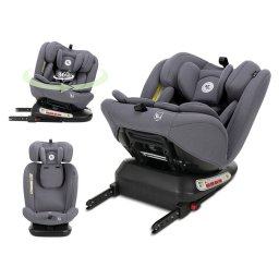 Scaun Auto Copii Lorelli Capella i-Size Isofix Rotativ 360 Grade 0 Luni - 12 Ani 40-150CM Maxim 36CM Gri