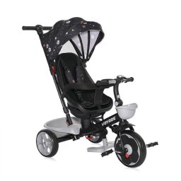 Tricicleta Copii Lorelli Voyage cu Sezut Reversibil 1-5 Ani Max 25KG Black Cosmos