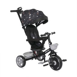 Tricicleta Copii Lorelli Revel Sezut Rotativ la 360 Grade 1-5 Ani Black Cosmos
