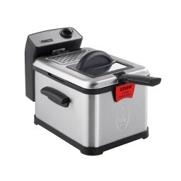 Friteuza Princess 3L 3200W Superior Negru-Argintiu