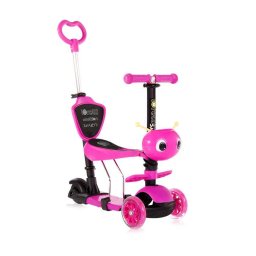 Trotineta Copii Lorelli Junior Smart Plus 3 Ani+ Maxim 20 KG Roz