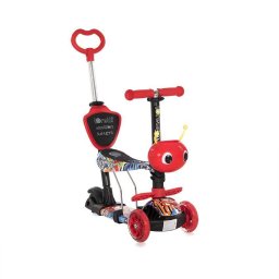 Trotineta Copii Lorelli Junior Smart Plus 3 Ani+ Maxim 20 KG Red Graffiti
