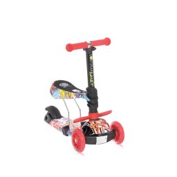 Trotineta Copii Lorelli Junior Smart 3 Ani+ Maxim 20KG Rosu/Negru
