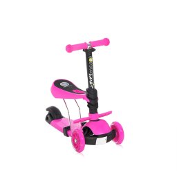 Trotineta Copii Lorelli Junior Smart 3 Ani+ Maxim 20KG Roz