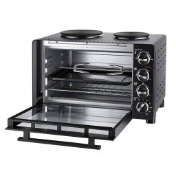 Cuptor Electric Unold All in One U68885 cu 2 Plite Capacitate 30L Grill Rotisor 1500W Negru