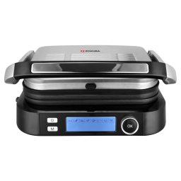 Gratar Electric Zokura Smart 2100W 7 Programe Negru-Argintiu
