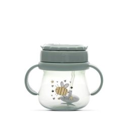Cana cu Toarte Lorelli Sistem de Baut din Orice Pozitie cu Pai Flexibil +12luni 250ml My Friend Verde-Iceberg