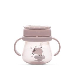 Cana cu Toarte Lorelli Sistem de Baut din Orice Pozitie cu Pai Flexibil +12luni 250ml My Friend Roz-Mellow