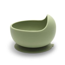 Bol de Hranire Lorelli din Silicon Natural cu Ventuza +6luni Verde-Fresh