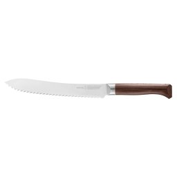 Cutit pentru Paine Opinel Les Forges 1890 (002284) Lama 21CM Argintiu/Maro