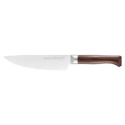 Cutitul Bucatarului Opinel Les Forges 1890 (002285) Lama 17CM Argintiu/Maro