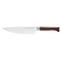 Cutitul Bucatarului Opinel Les Forges 1890 (002286) Lama 20CM Argintiu/Maro