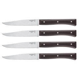 Set 4 Cutite de Masa Opinel Facette 002497 Lama Inox 11CM Dark Ash