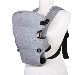 Marsupiu Lorelli Between pana la 9 Kg 2 Pozitii Grey-Black