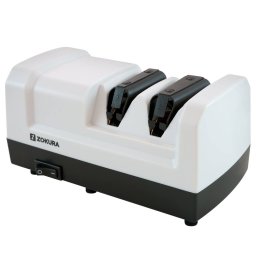 Ascutitor de Cutite Zokura Z1223 2 Etape 60W Alb/Negru