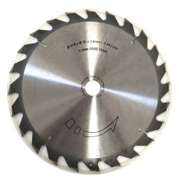 Panza Ferastrau Circular Stager pentru Lemn PAL 315x30x3.6mm 24T