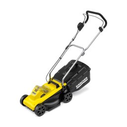 Masina de Tuns Iarba Karcher LMO 2-18 (1.445-400.0) Latime Taiere 32CM Sac Colectare 30L fara Acumulator Inclus Negru/Galben