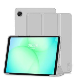 Husa tableta TECH-PROTECT SmartCase Pen compatibila cu Samsung Galaxy Tab A9 / A11, X110 / X115 / X133 / X135, 8.7 inch, Gri