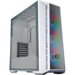 Carcasa Cooler Master MasterBox 520Mesh TG ARGB USB3.2 EATX Alb