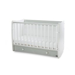 Pat Copii Lorelli Balansoar Dream 60x120cm Transformabil White Milky Green