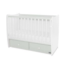 Pat Copii Lorelli Balansoar Matrix 60 X 120cm Transformabil White Milky Green