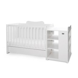 Pat Copii Lorelli Modular Multifunctional 5 Confirgurari Diferite 190 X 72Cm Multi White