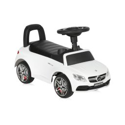 Masinuta fara Pedale Lorelli Model Licentiat Mercedes Coupe Muzica si Sunete 1-3 Ani Alb