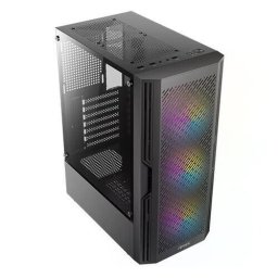 Carcasa Antec AX20 TG RGB USB3.0 Midi ATX Negru