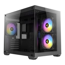 Carcasa Antec CX600M ARGB TG USB3.2 Mini ATX Negru
