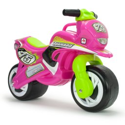 Motocicleta fara Pedale INJUSA Tundra Tornado Roti Late 18 Luni+ Roz