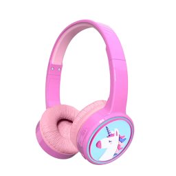 Casti pentru Copii Denver BTH-106P Wireless Bluetooth Roz