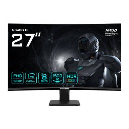 Monitor Gaming Curbat Gigabyte GS27FC2 EK 27Inch VA Full HD 240Hz Negru