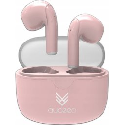 Casti Telefon Audeeo Orbiter Wireless Bluetooth Microfon USB-C Roz