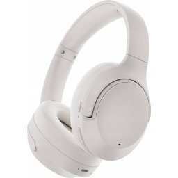 Casti Wireless Audeeo Melovibe EX Autonomie 35h Microfon Crem