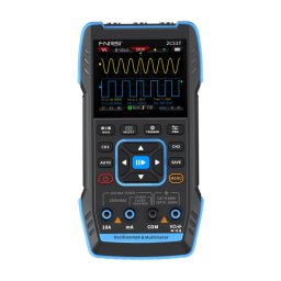 Osciloscop Portabil 3 in 1 FNIRSI 2C53T Generator de Semnal Multimetru Baterie 3000mAh Negru